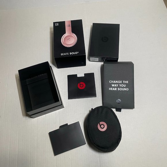 Beats by Dr. Dre Beats in Rose Gold NEW never used - Picture 1 of 10